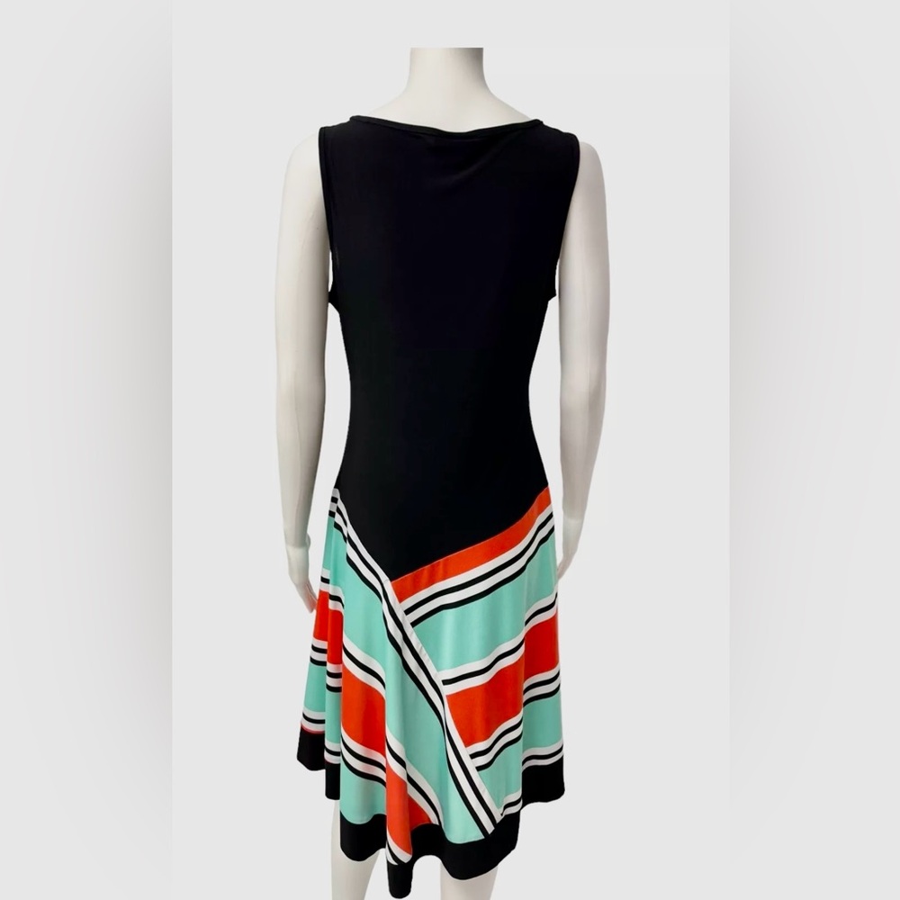 MSK dress size XL. Black with pretty “skirt” orange, turquoise and black. - Picture 2 of 7
